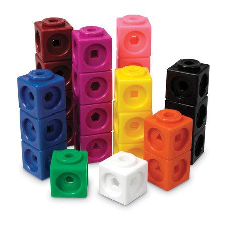 LEARNING RESOURCES MathLink Cubes, Set of 1,000 4287
